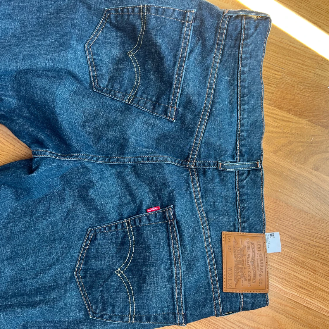 Levi's 527 blå bootcut jeans