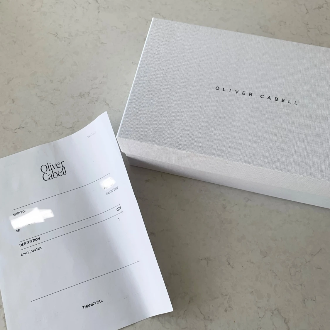 Oliver Cabell Low 1 Sea Salt sneakers - 1