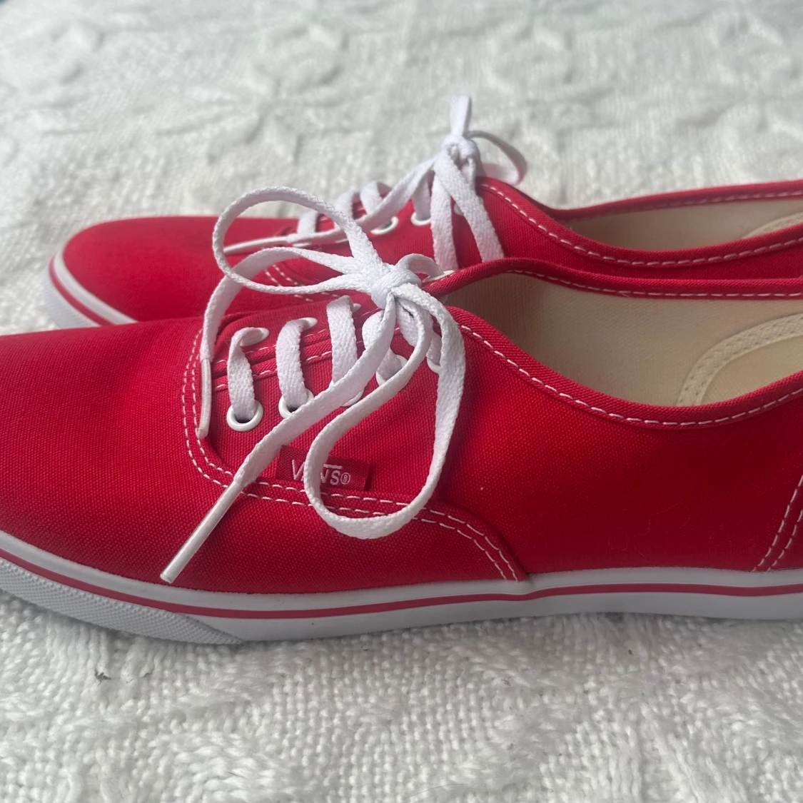 Röda Vans sneakers  - 4