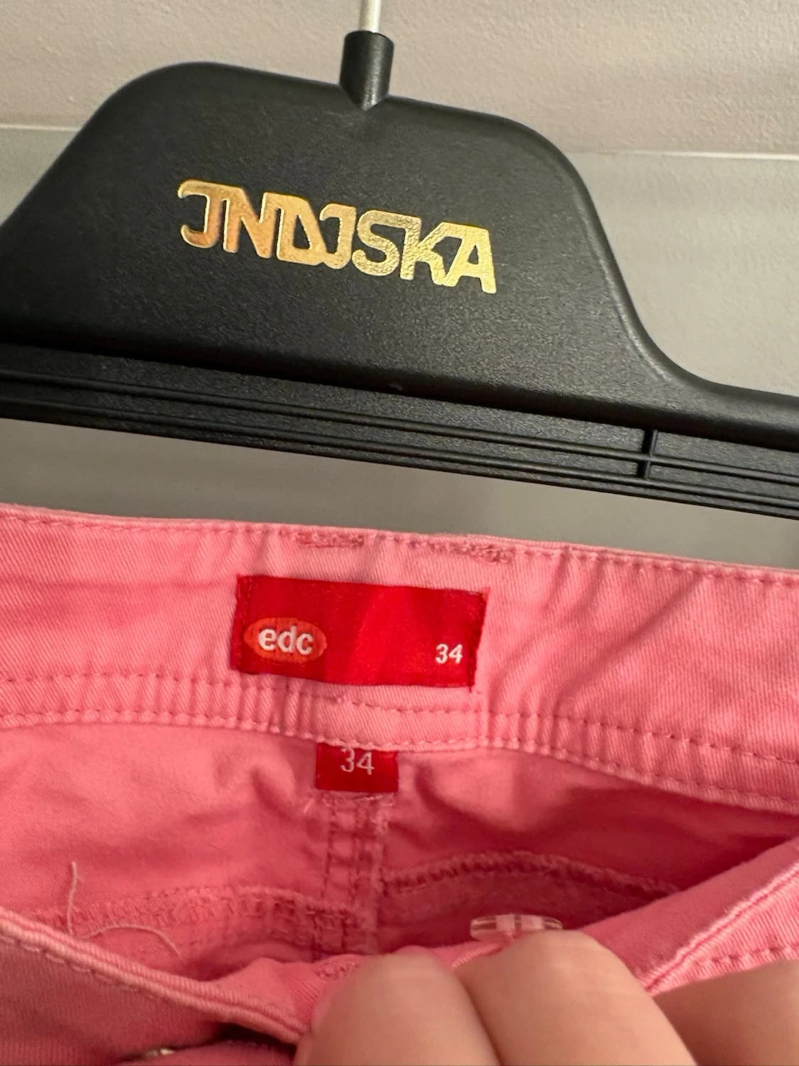 Rosa jeansshorts  - 2