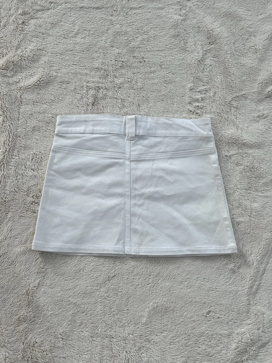 Lågmidjad kjol med tryck   - 6