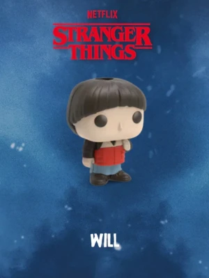 Will från stranger things - Säljer en kinder joy figur av Will. Denna är ”super rare”. Pris kan absolut diskuteras! 💕🙃