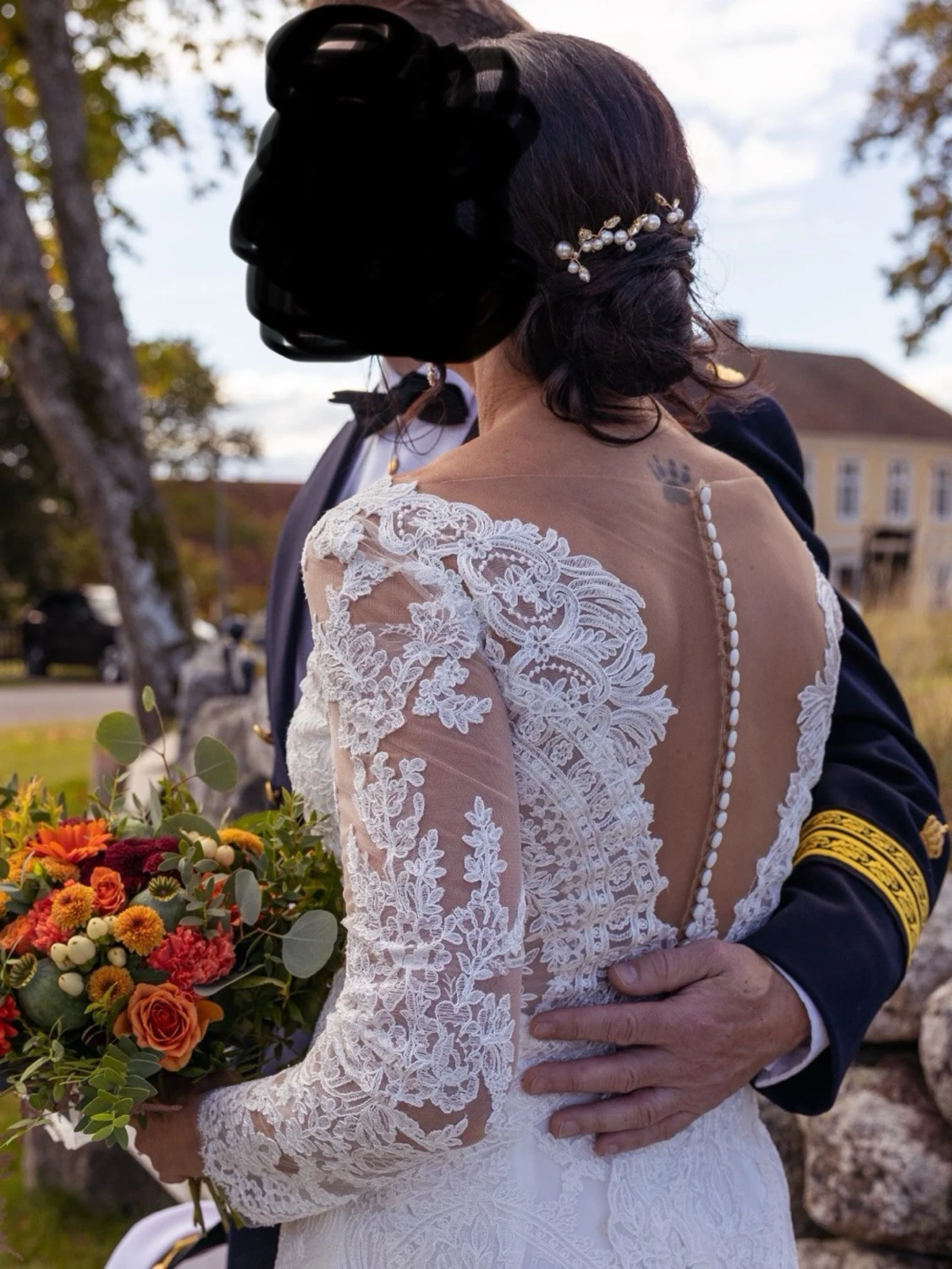 Bröllopsklänning Pronovias sjöljungru modell st 36/38 - 3