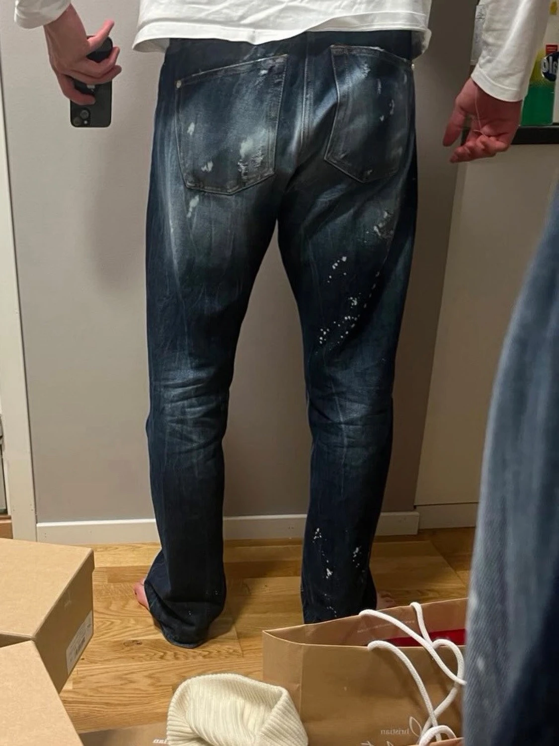 John Richmond distressed jeans - 3