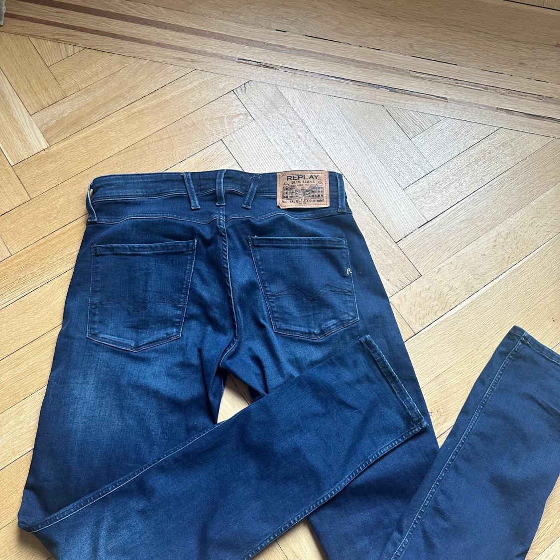 Replay Anbass slim fit jeans blå - 1