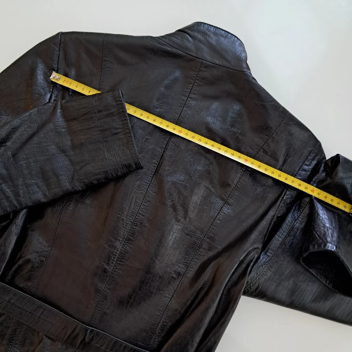 Svart skinnjacka från Esccada exklusiv  - 2