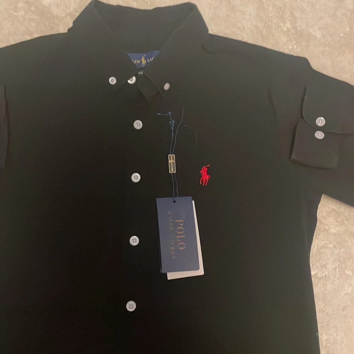 Svart skjorta från Ralph Lauren M - 2