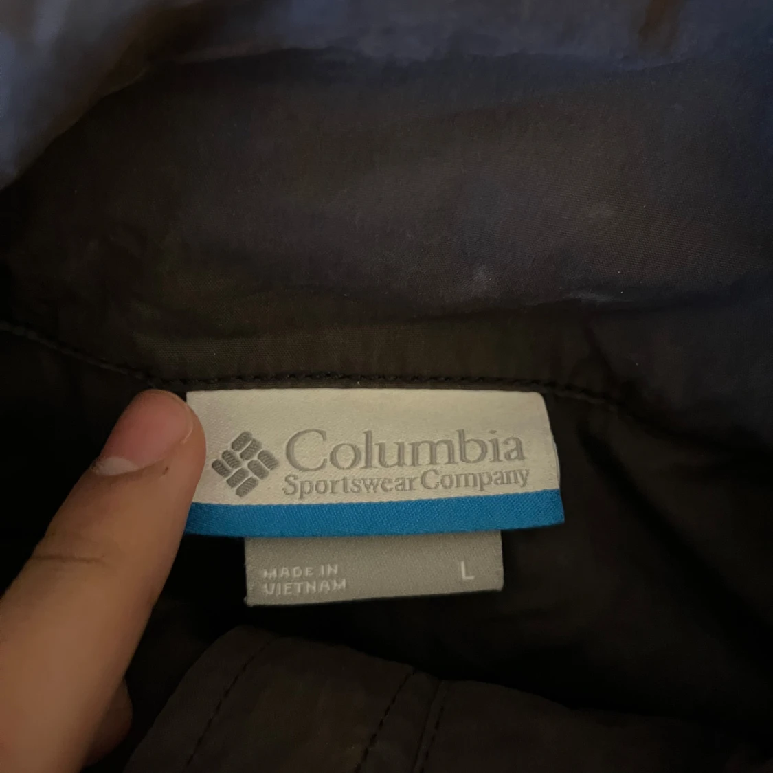 Mörkgrön vintage Columbia jacka - 1