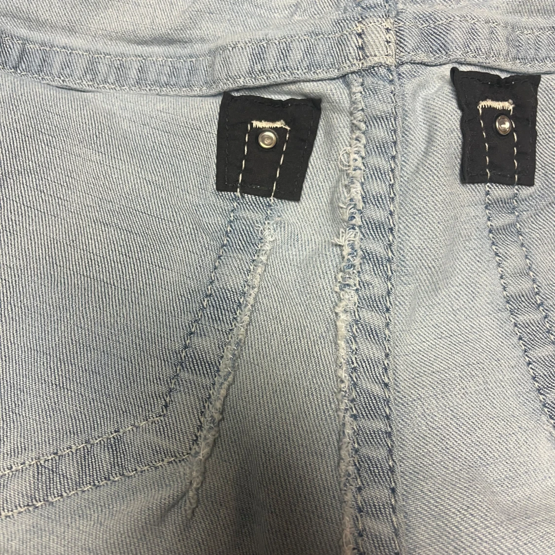 Miss Me ljusblå bootcut jeans stl 30 - 3