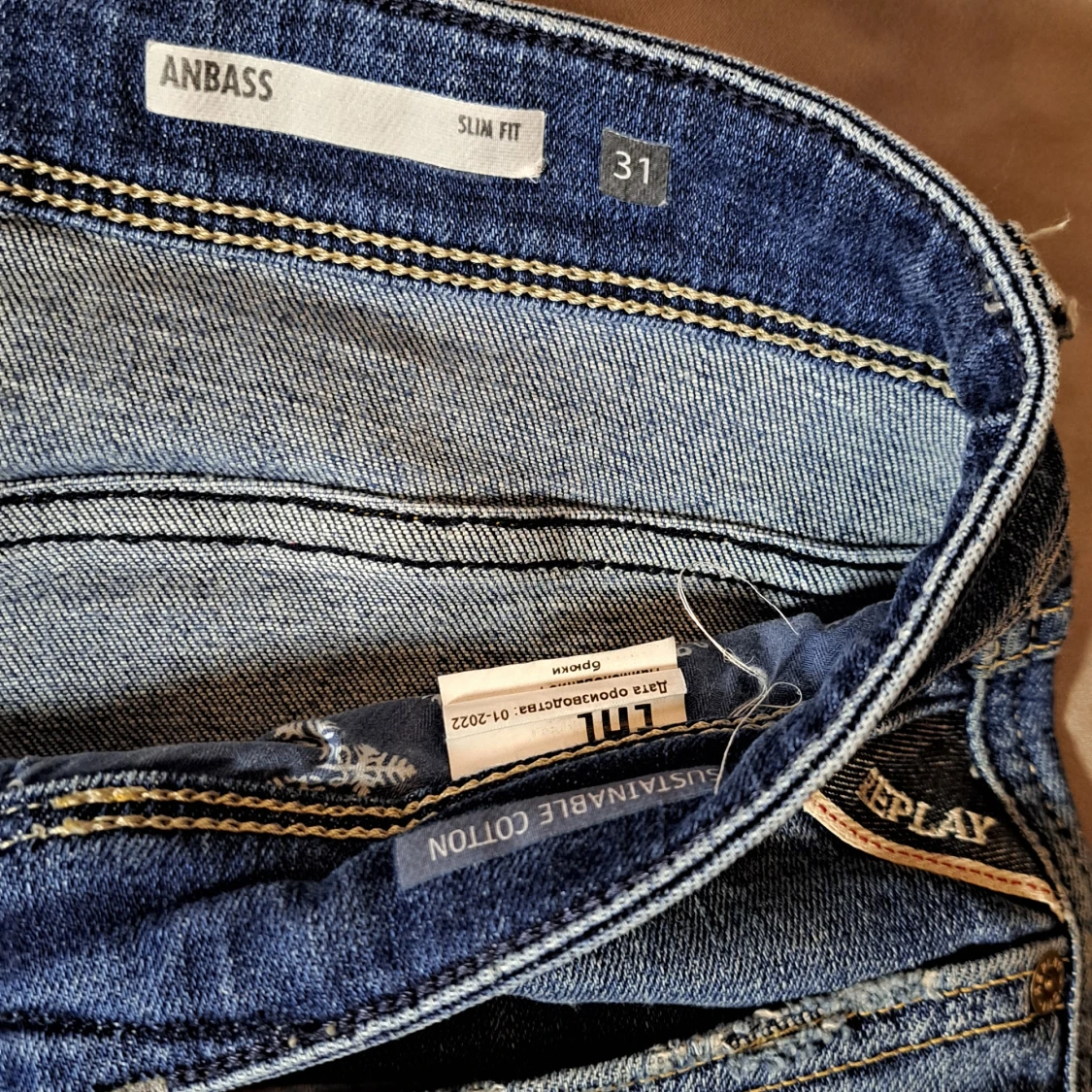 Replay Anbass Jeans, Aged 05 - Stl w31 l32 - 4