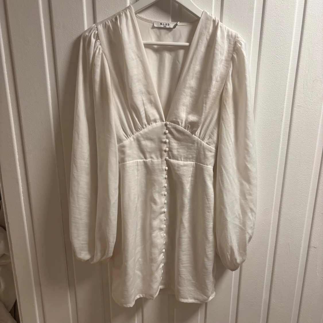 Vit studentklänning - 2