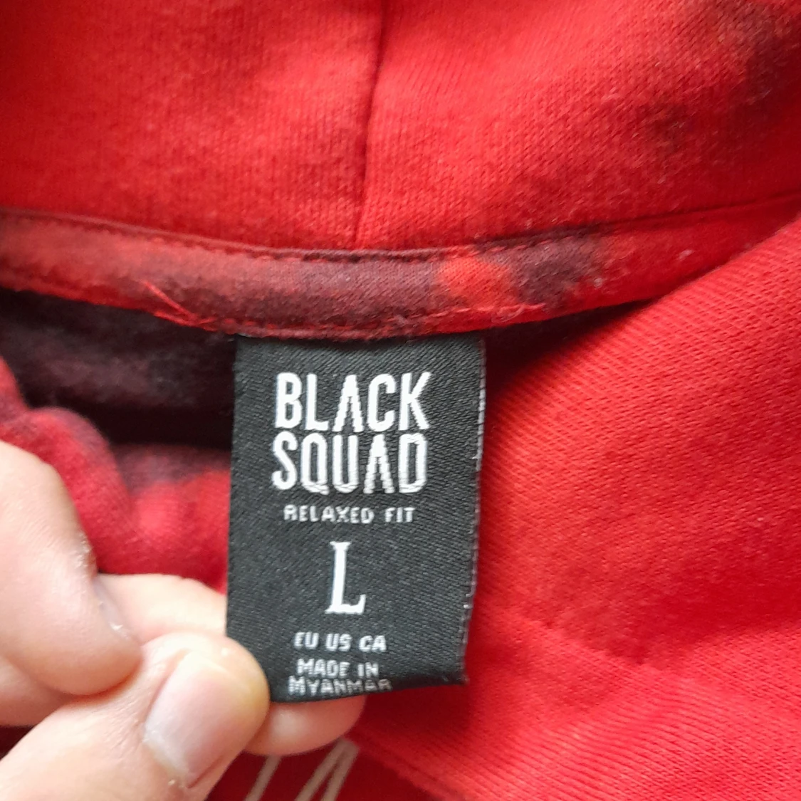 Röd hoodie från New Yorker - 2