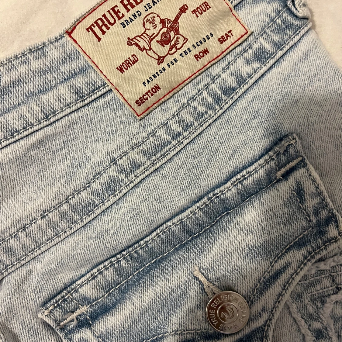 True Religion Joey Bootcut Jeans Ljusblå - 3