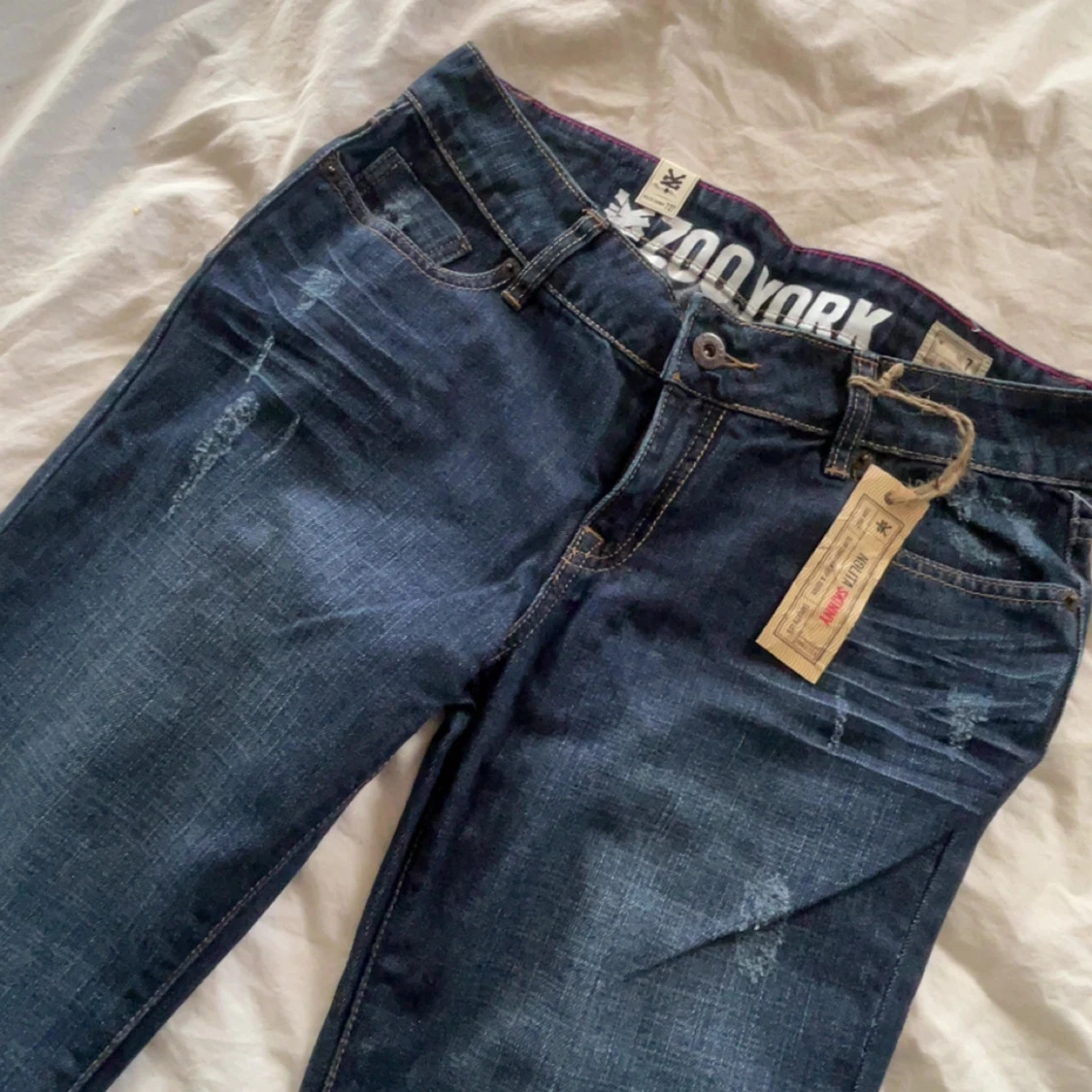 Zoo York straight jeans blå denim