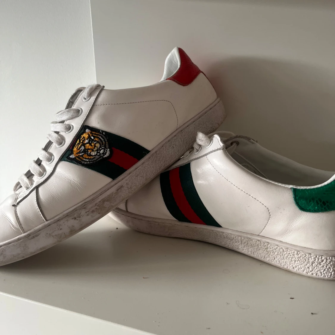 Vita gucci ace skor