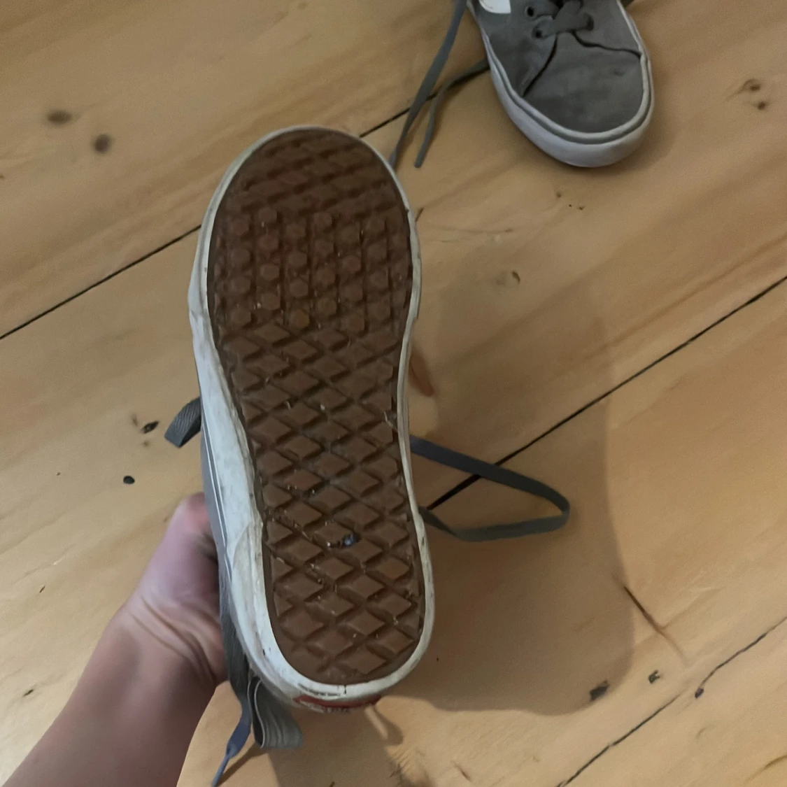 Grå Vans höga sneakers med foder - 3