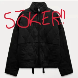 SÖKER - Zara svart quiltad jacka - SÖKER‼️ denna jackan ifrån zara helst i strl S. Hör av dig om du säljer och helst under 500kr
