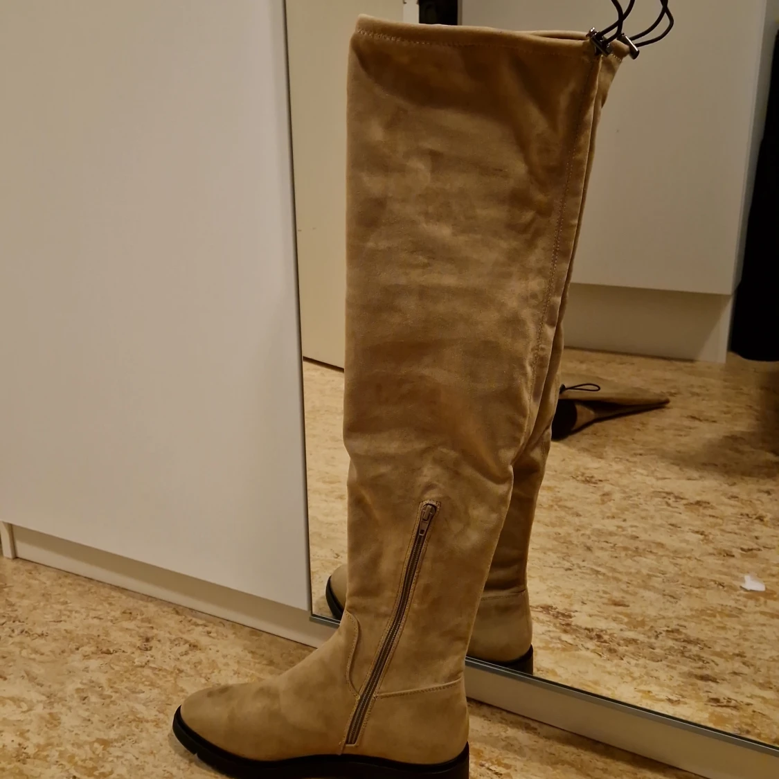 Beiga mockastövlar från Graceland - 2