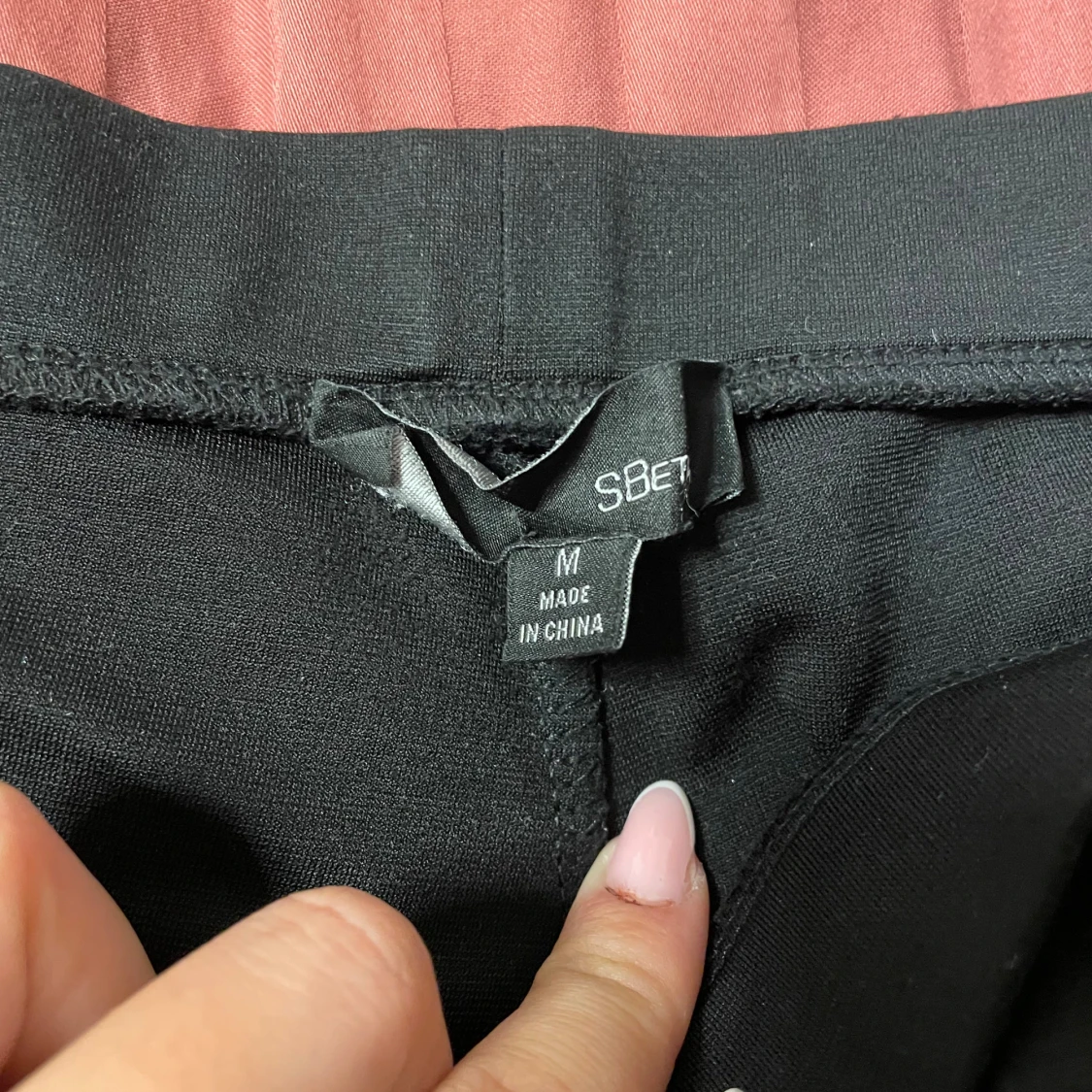 Svarta vida byxor från SBetro - 1