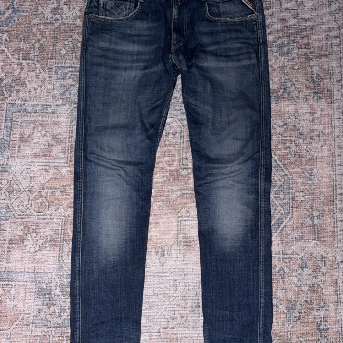 Replay Anbass jeans mörkblå slim - 1
