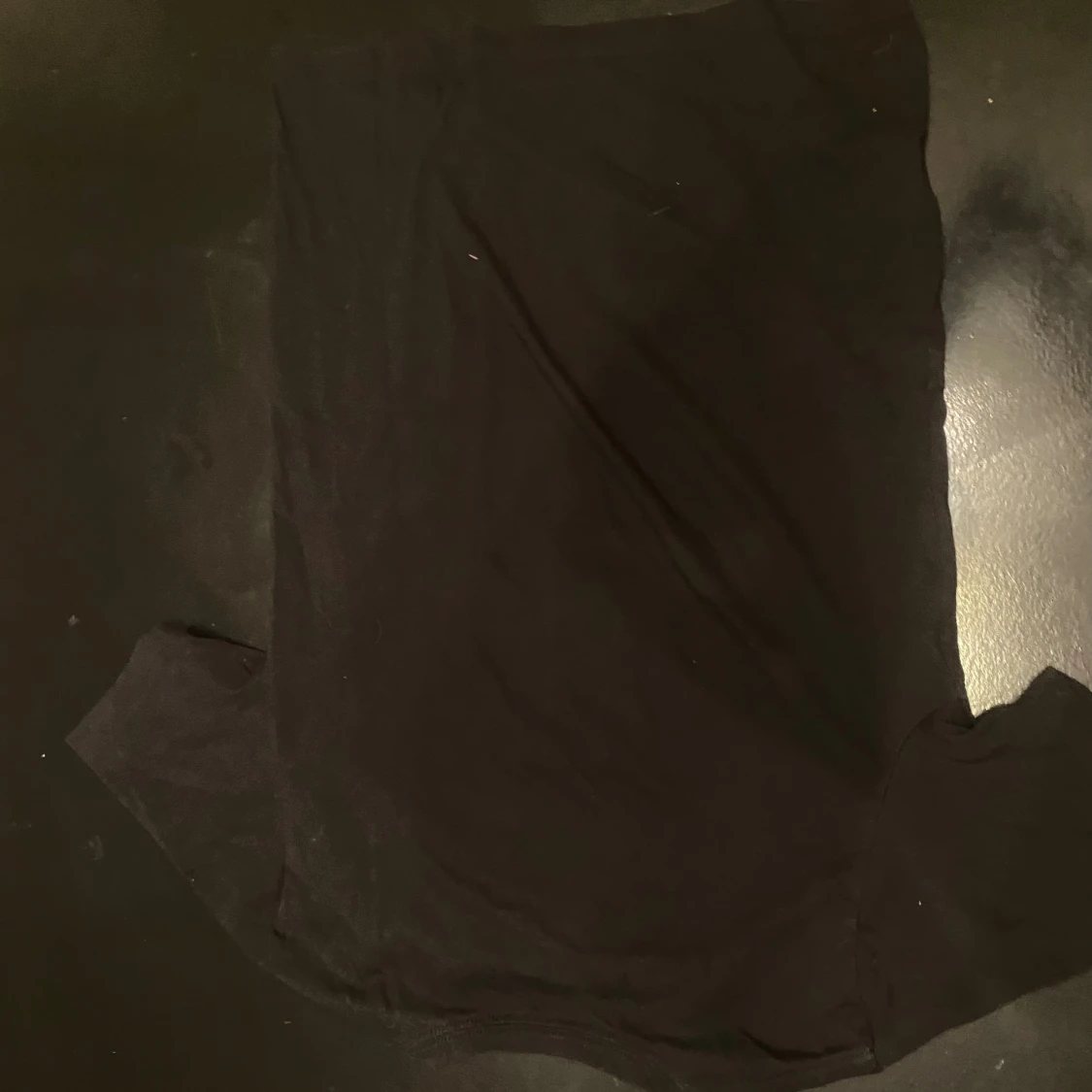 Jordan svart t-shirt med röd logga - 1