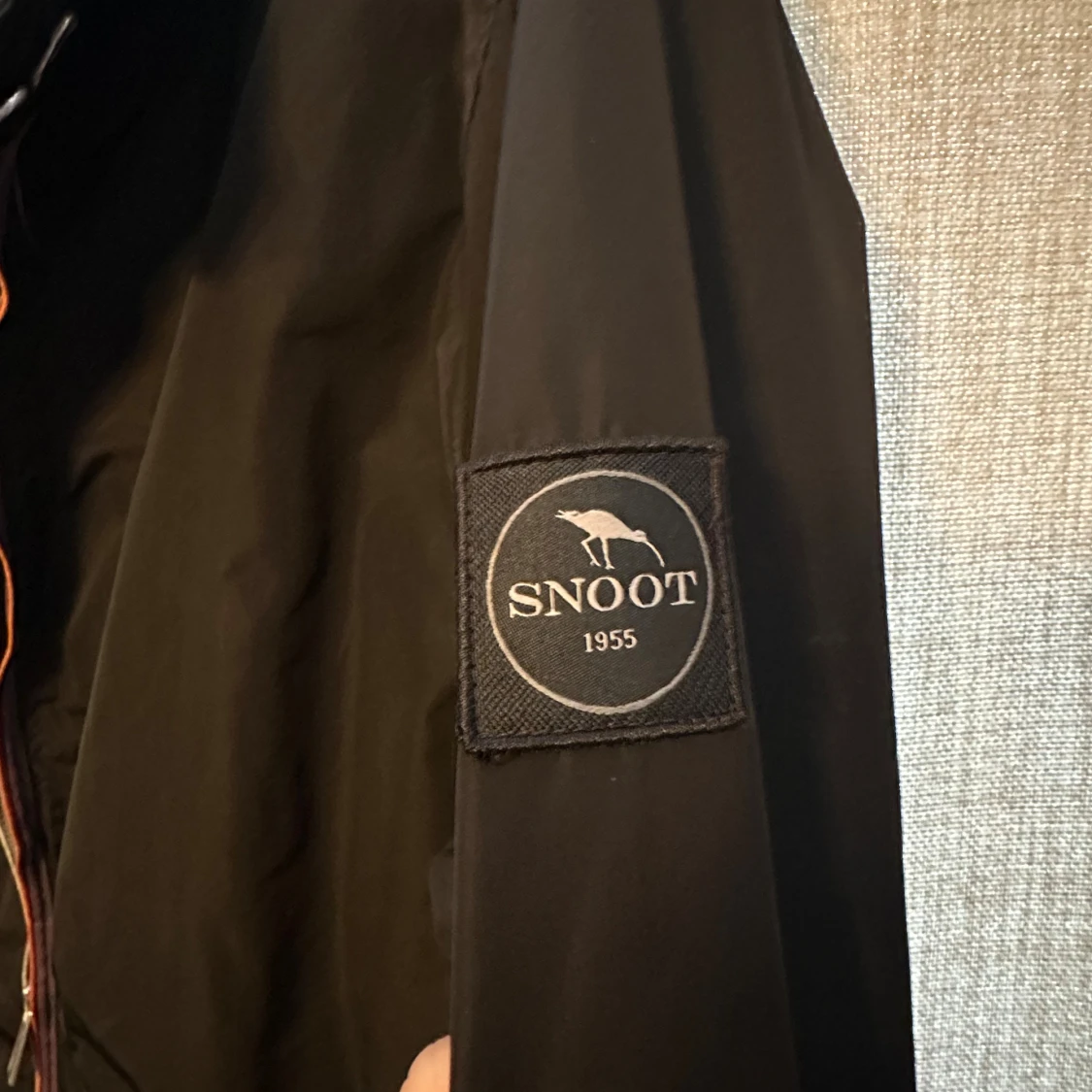 Svart vindjacka från Snoot, stl M - 1