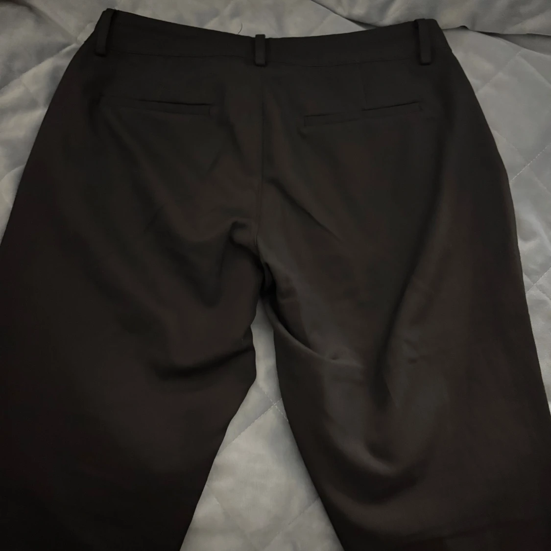 Svarta kostymbyxor med raka ben - 2