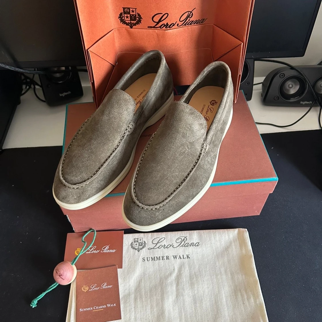Loro Piana Summer Walk mockaloafers
