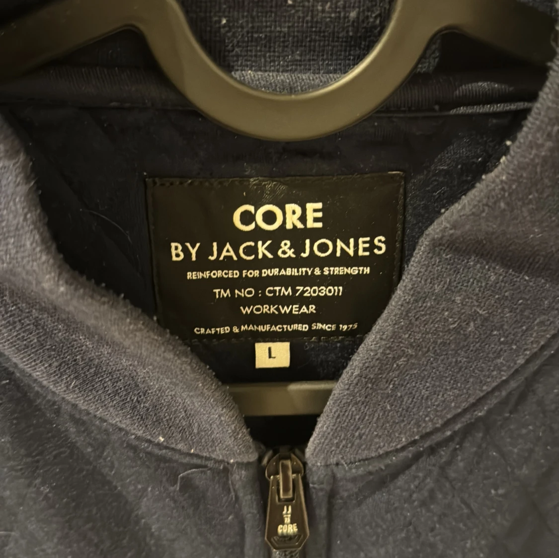 Blå quiltad jacka från Jack & Jones - 1