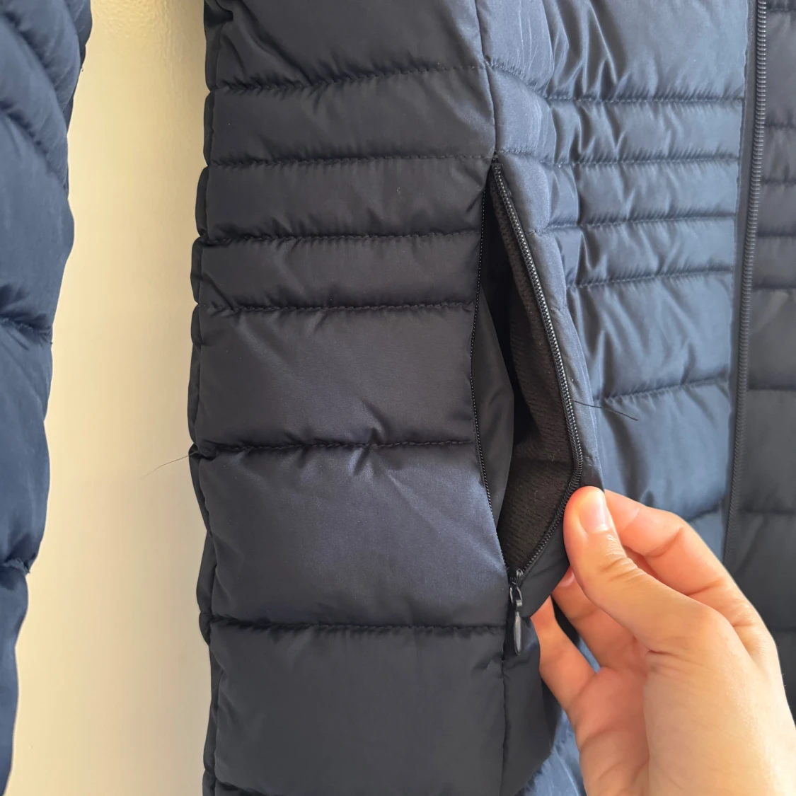 Tuxer Mörkblå Pufferjacka storlek M - 3