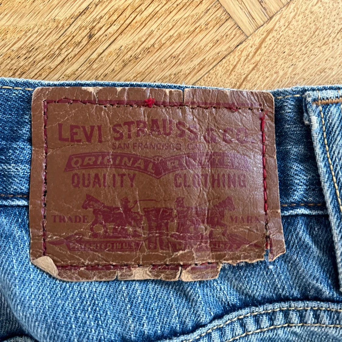 Levi's 511 blå jeans slim fit - 3