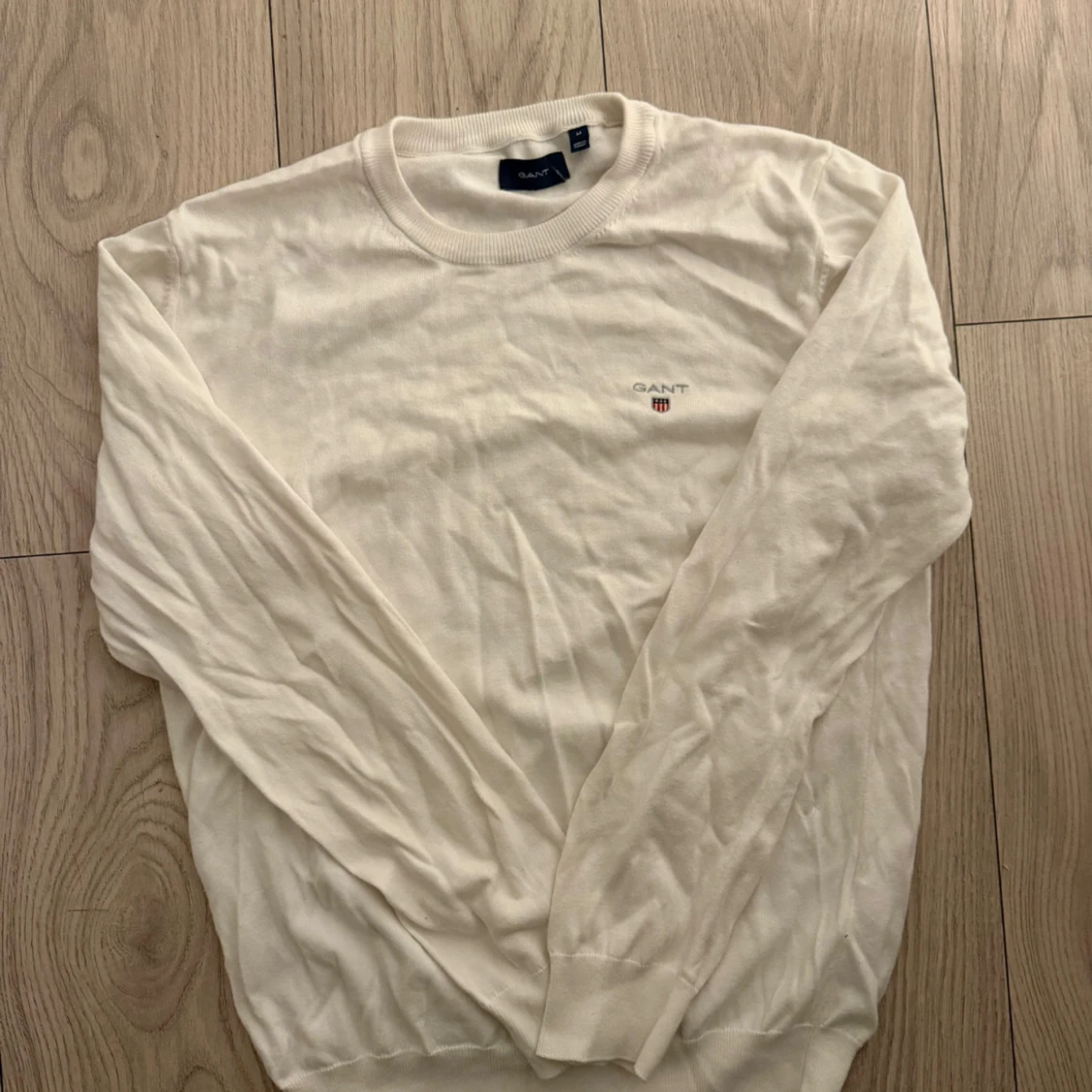 Vit bomullströja från GANT