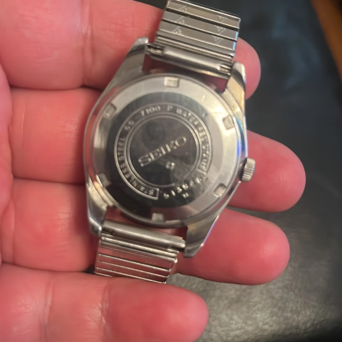 Vintage Klassisk silverfärgad Seiko klocka - 2