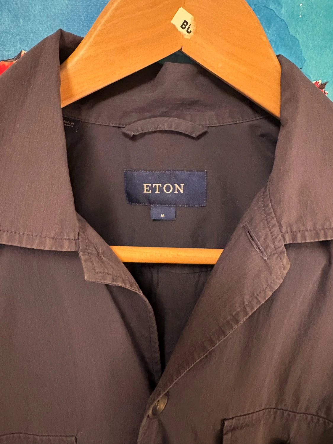 Mörkblå vindjacka från Eton - 1