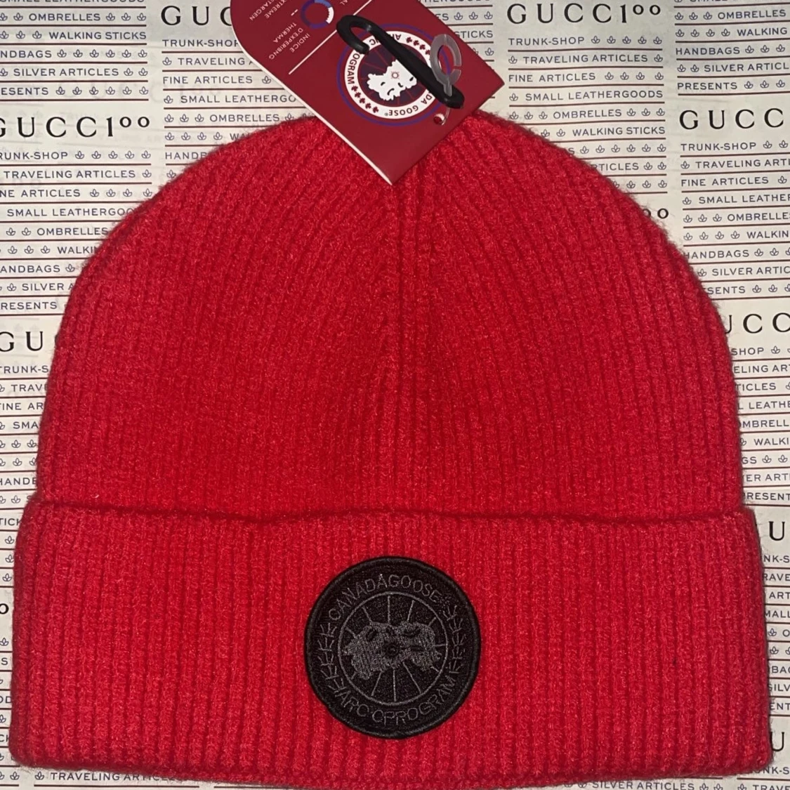 Canada goose black patch 