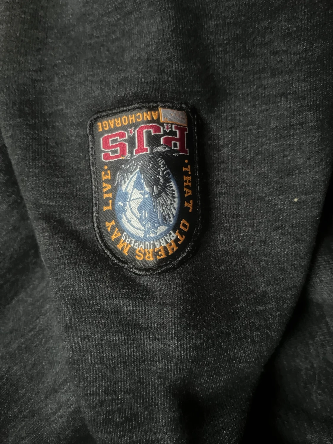 Svart fleece tröja Parajumpers M - 2