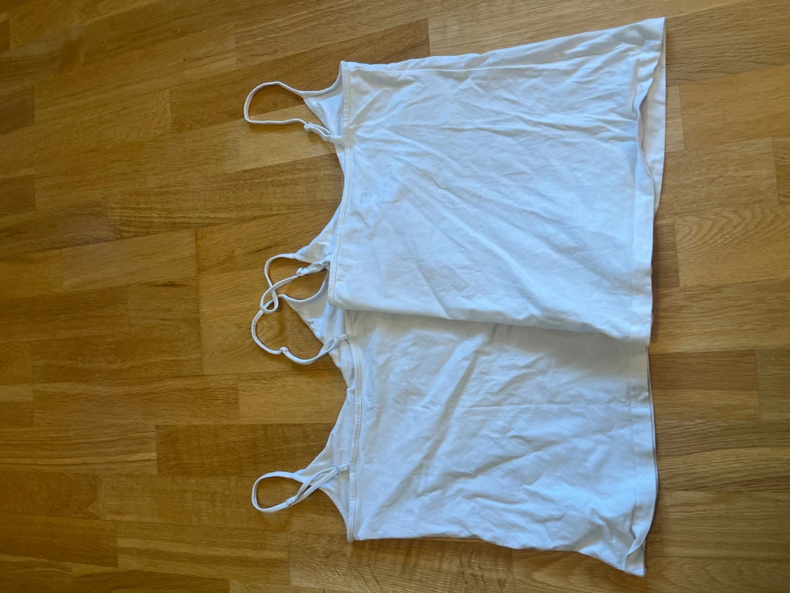 Vita linnetoppar från 157, XS & S - 1