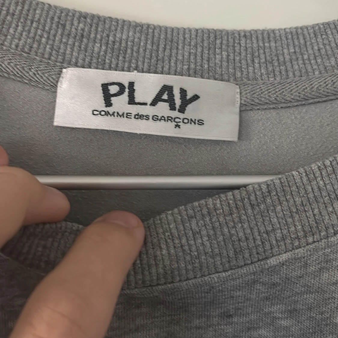 Grå sweatshirt Comme des Garçons Play - 3