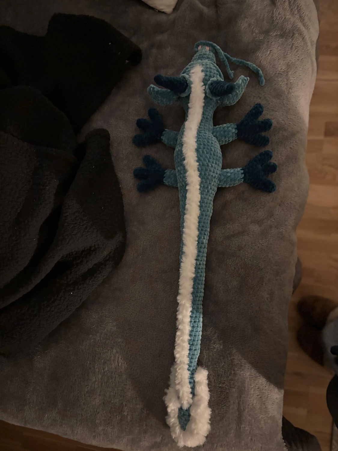 Virkad japansk drake🩵🐉 - 3