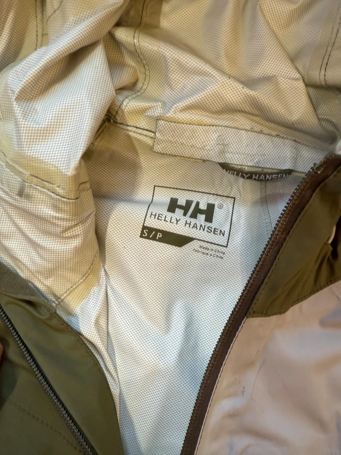 Grön och grå vindjacka Helly Hansen S - 1