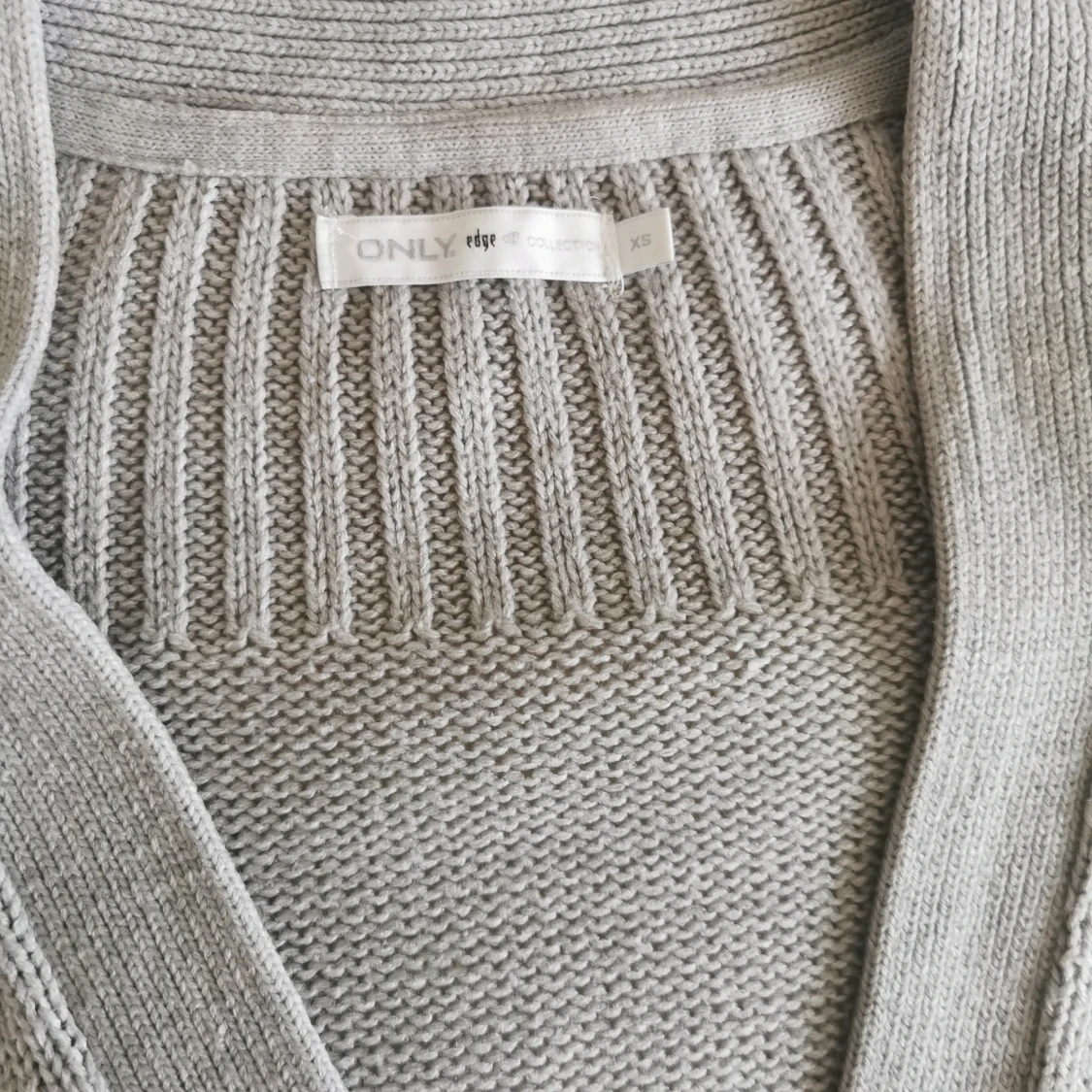 Only grå kofta, storlek XS - 5