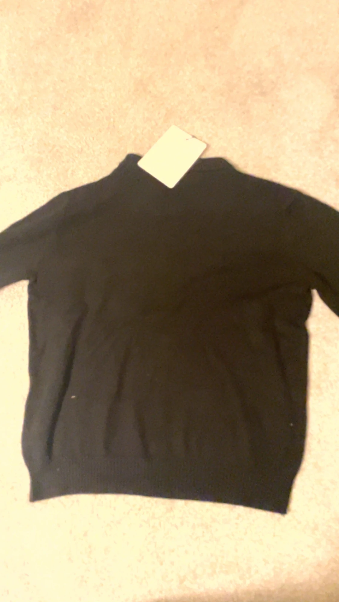 Svart stickad tröja från Moncler - 2