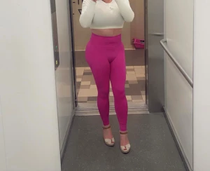 Rosa leggings - Nya 