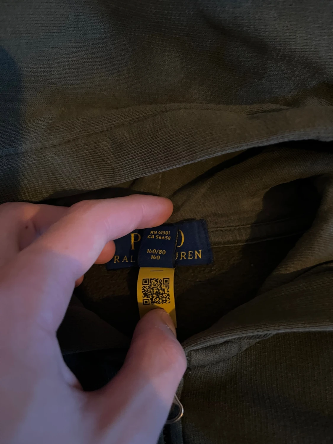 Mörkgrön hoodie från Polo Ralph Lauren - 2