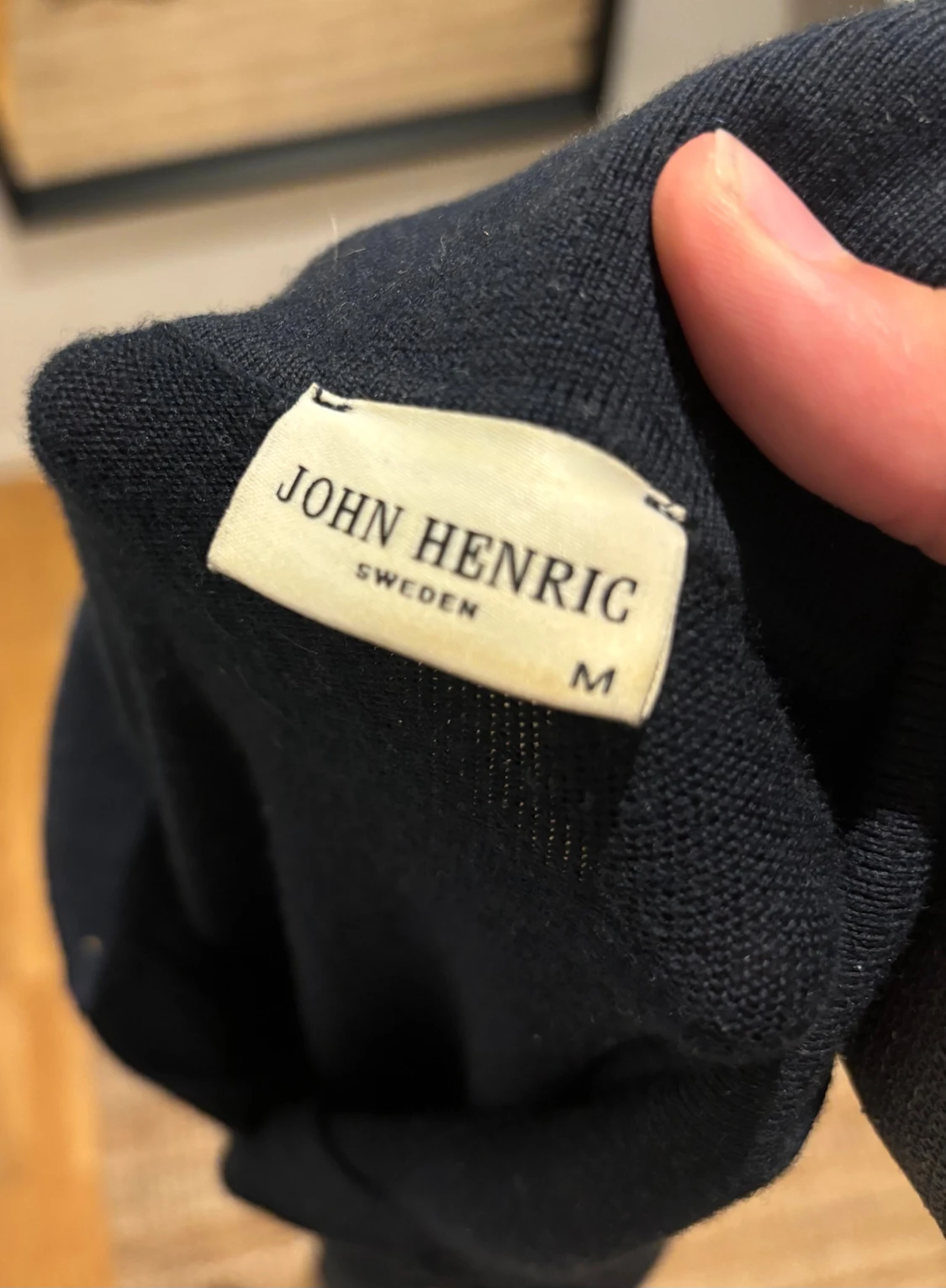 John Henric pikétröja merinoull  - 4