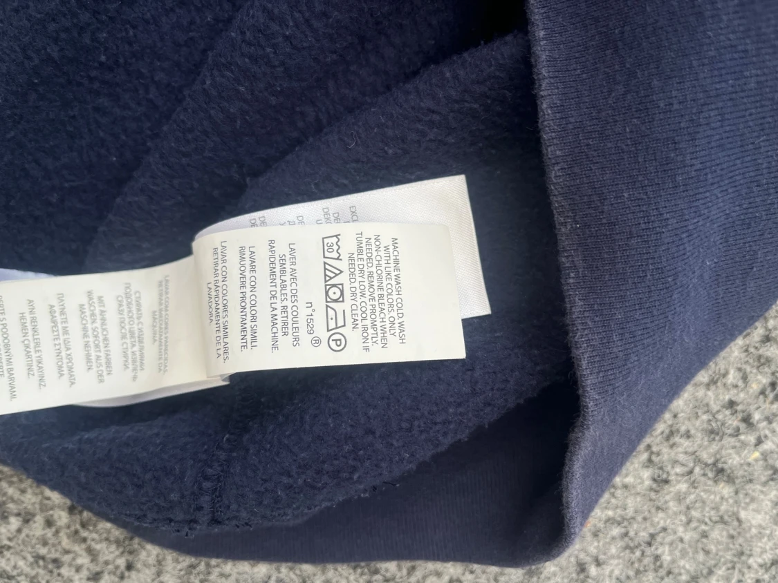 Marinblå hoodie från Polo Ralph Lauren - 4