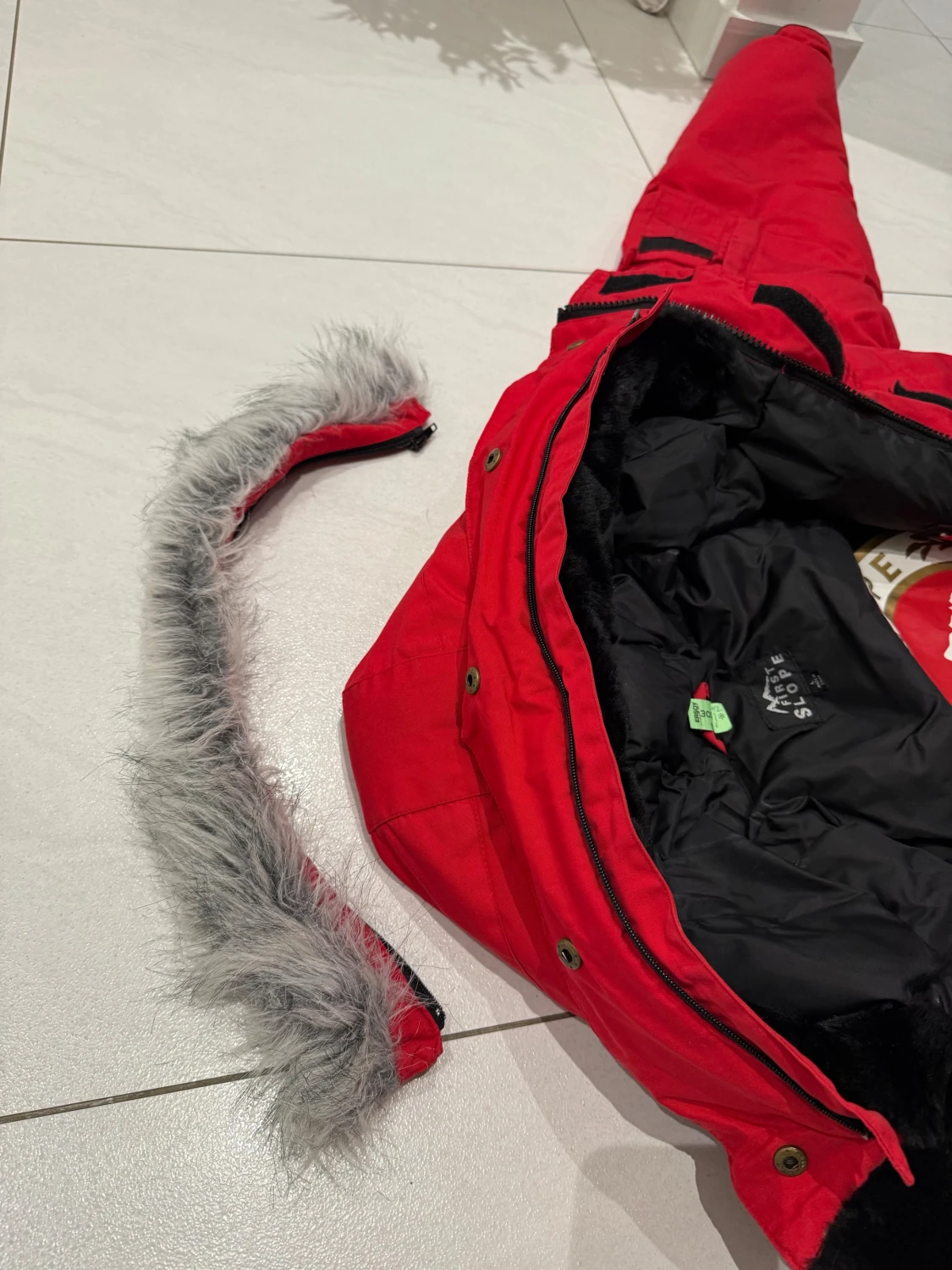 Röd parkas First Slope Expedition - 4