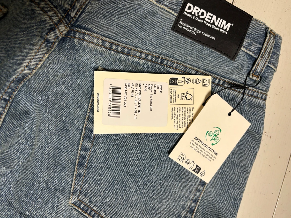 Jeans från Dr Denim i ljusblå denim - 2