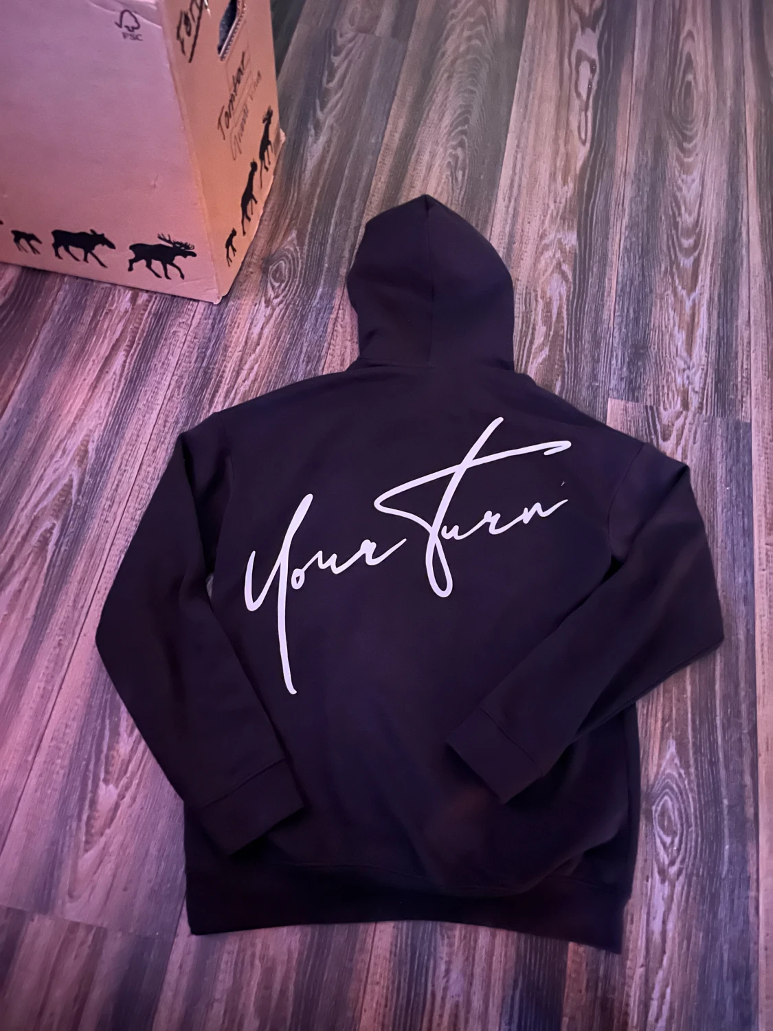 Stilren hoodie strl XS men passar folk med M - 2