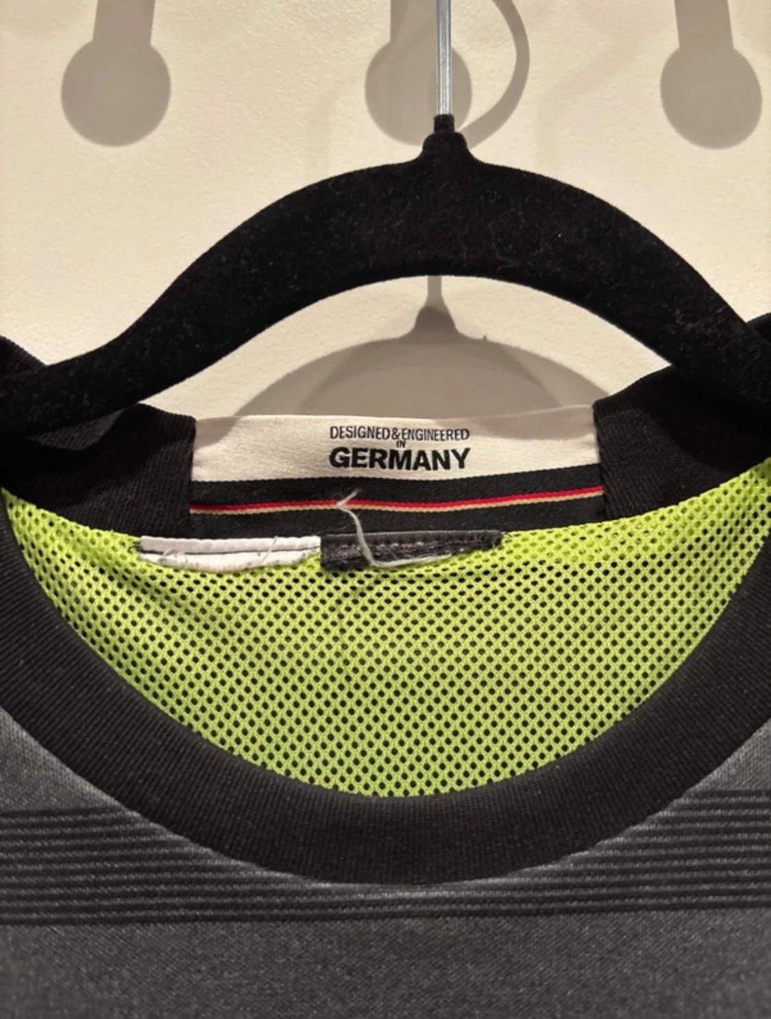 Svart/grön randig Tysklands fotbollströja - 2